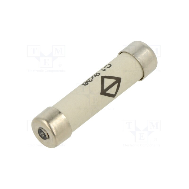 10 pcs : L936C1-40 - Fuse: fuse, gG, 40A, 400VAC, cylindrical,industrial, 9x36mm