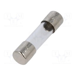 10 pcs : 7010.328 - Fuse: fuse, quick blow, 500mA, 220VAC, cylindrical,glass, 5x20mm