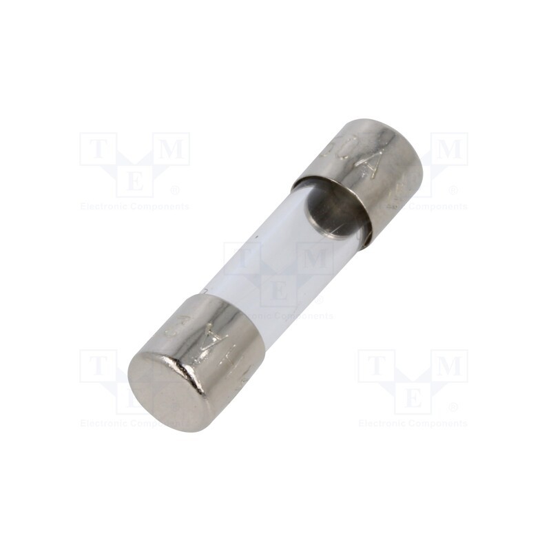 10 pcs : 7010.328 - Fuse: fuse, quick blow, 500mA, 220VAC, cylindrical,glass, 5x20mm