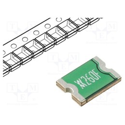 10 pcs : RF1411-000 - Fuse: PTC polymer, 2.6A, 1812, Polyswitch