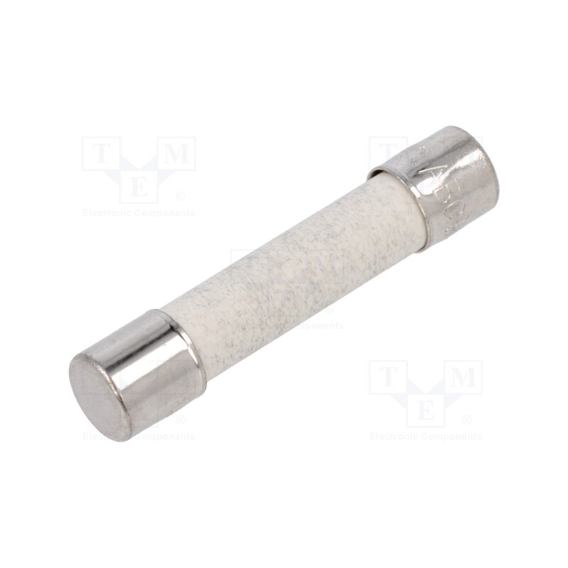 10 pcs : BK-ABC-5-R - Fuse: fuse, quick blow, 5A, 250VAC, 125VDC, ceramic,cylindrical