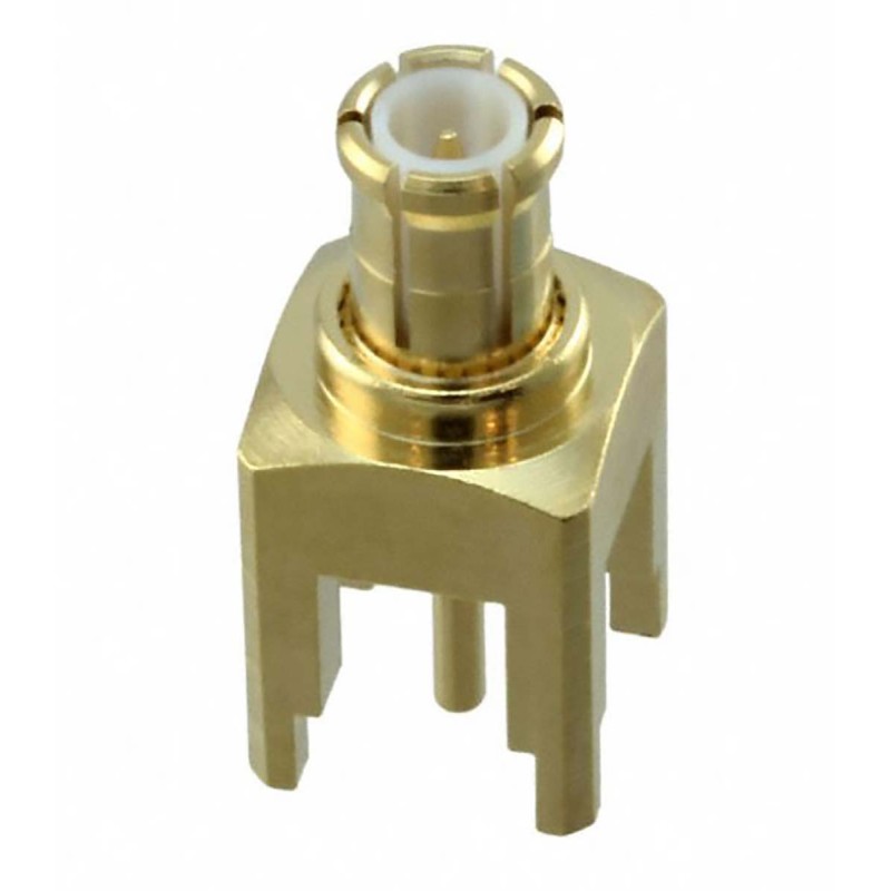 1 pcs - Samtec MCX Series, Plug Through Hole MCX Connector, 50Ω, Through Hole Termination, Straight Body