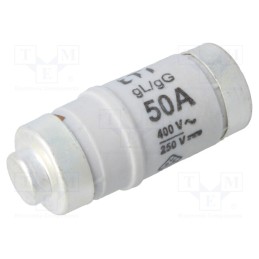 10 pcs : DO2-50 - Fuse: fuse, gG,gL, 50A, 400VAC, 250V, industrial, D02