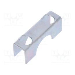 10 pcs : ŁC.8.23 (1/2') - Mounting coupler, steel, zinc, u-bolt