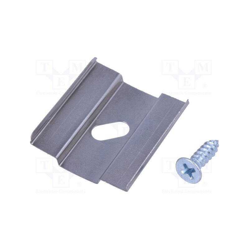 10 set : B2940019 -AS - Holder U5, natural, 2pcs, stainless steel, ARC12