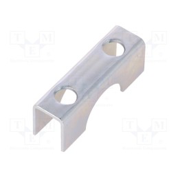 10 pcs : ŁC.6.23 (1/2') - Mounting coupler, steel, zinc, u-bolt