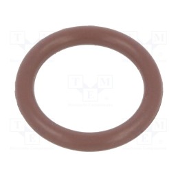 50 pcs : 01-0011.00X2 ORING 80FPM BROWN - O-ring gasket, FPM, Thk: 2mm, Øint: 11mm, brown, -20÷200°C