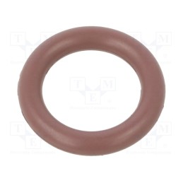 50 pcs : 01-0010.00X2.5 ORING 80FPM BROWN - O-ring gasket, FPM, Thk: 2.5mm, Øint: 10mm, brown, -20÷200°C