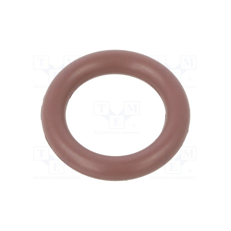 50 pcs : 01-0010.00X2.5 ORING 80FPM BROWN - O-ring gasket, FPM, Thk: 2.5mm, Øint: 10mm, brown, -20÷200°C