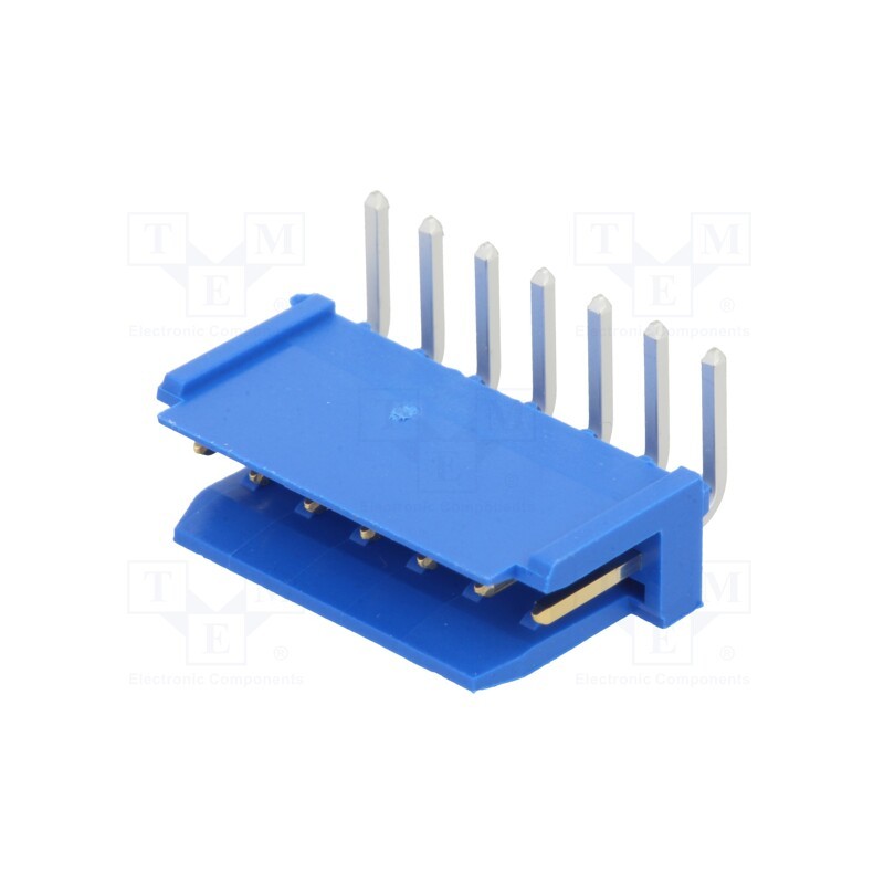 10 pcs : 76382-307LF - Socket, wire-board, male, PIN: 7, 2.54mm, THT, Dubox®, 3A, Layout: 1x7