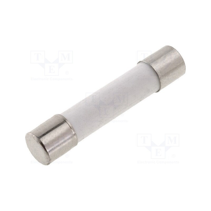 50 pcs : 189140.5 - Fuse: fuse, time-lag, 5A, 500VAC, ceramic,cylindrical, 6.3x32mm