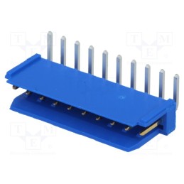 10 pcs : 76382-310LF - Socket, wire-board, male, PIN: 10, 2.54mm, THT, Dubox®, 3A, FCI