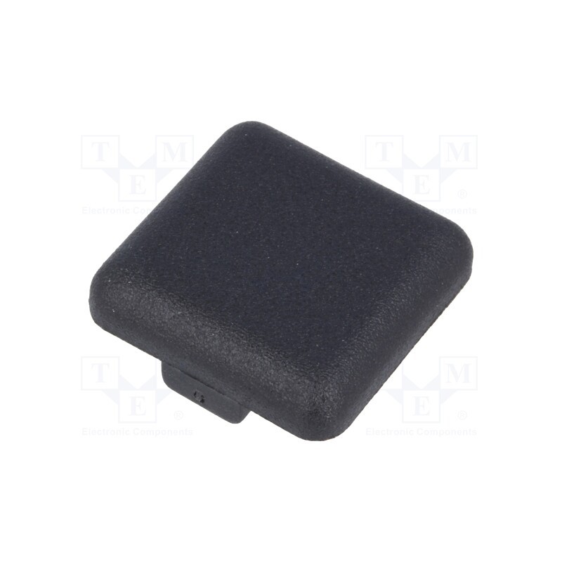 10 pcs : 91042 - Stopper, for profiles, Width of the groove: 6mm, W: 20mm, L: 20mm