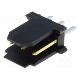 10 pcs : 76384-303LF - Socket, wire-board, male, PIN: 3, 2.54mm, THT, Dubox®, 3A, Layout: 1x3