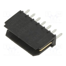 10 pcs : 76384-307LF - Socket, wire-board, Dubox®, male, PIN: 7, straight, 2.54mm, THT, 1x7