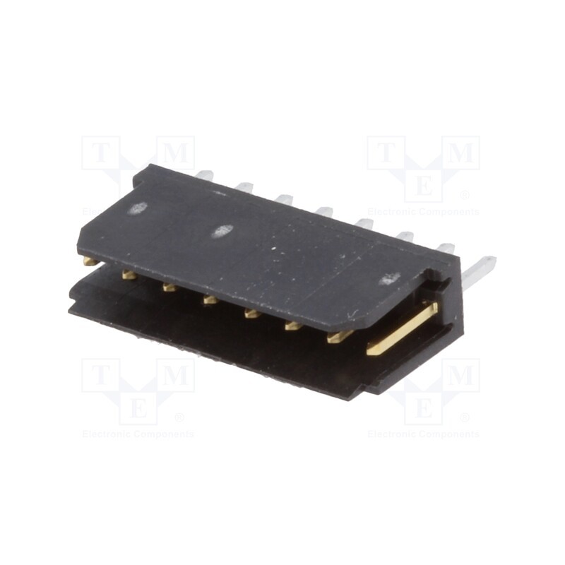 10 pcs : 76384-308LF - Socket, wire-board, male, PIN: 8, 2.54mm, THT, Dubox®, 3A, Layout: 1x8