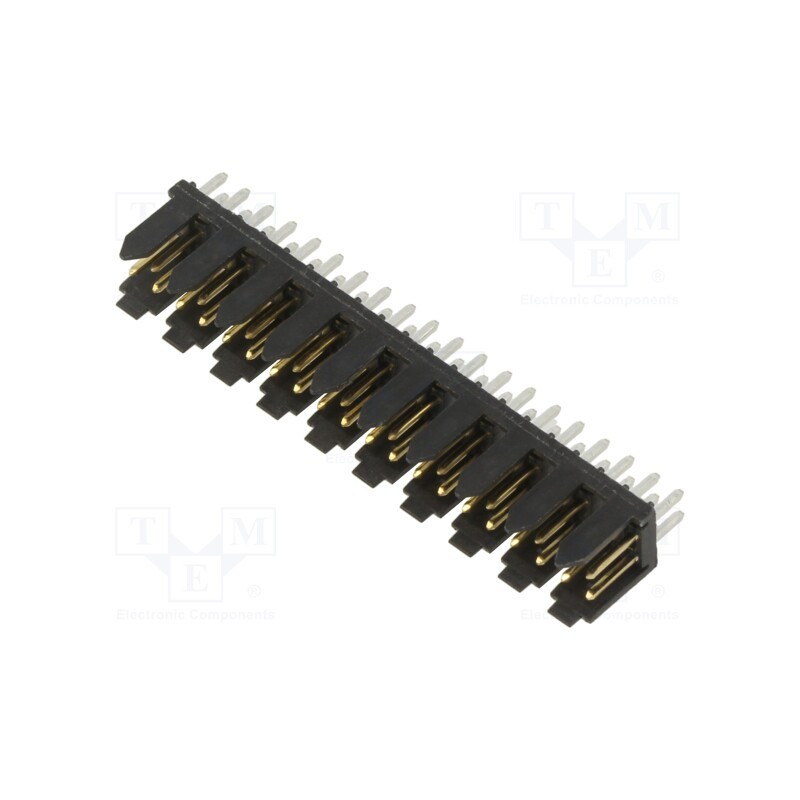 10 pcs : 76385-302LF - Socket, wire-board, male, Dubox®, 2.54mm, PIN: 4, THT, 3A, Layout: 2x2