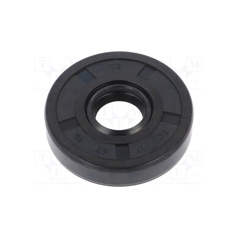 10 pcs : 03-017.00X047.0X10 SIMERING AO TC NBR - Oil seal, NBR rubber, Thk: 10mm, -40÷100°C, Shore hardness: 70