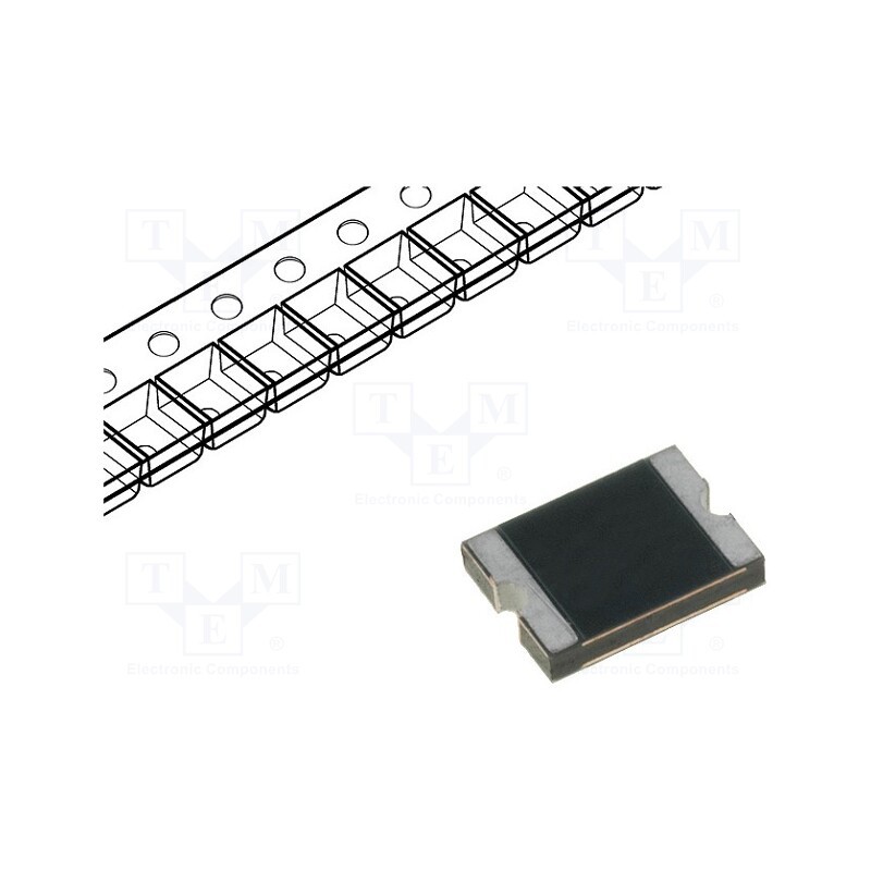 20 pcs : 1812L075/24DR - Fuse: PTC polymer, 750mA, 1812L