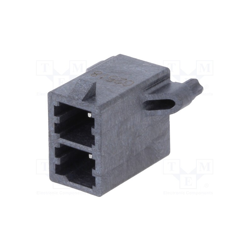 10 pcs : 768290002 - Socket, wire-board, male, Mega-Fit, 5.7mm, PIN: 2, UL94V-0, 23A, THT