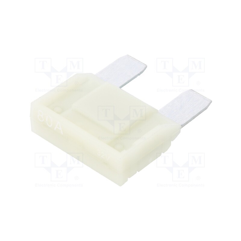 10 pcs : 340641 - Fuse: fuse, 80A, 32VDC, automotive, 29mm, tin alloy