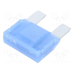 10 pcs : 340639 - Fuse: fuse, 60A, 32VDC, automotive, 29mm, tin alloy