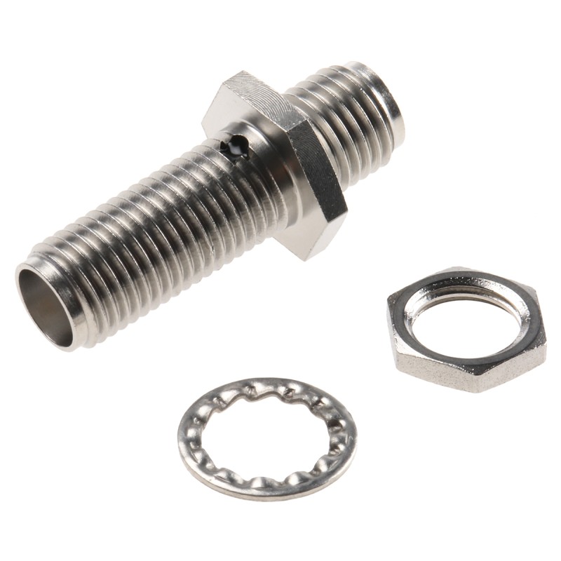 1 pcs - Amphenol Straight 50Ω RF Adapter SMA Socket to SMA Socket 18GHz