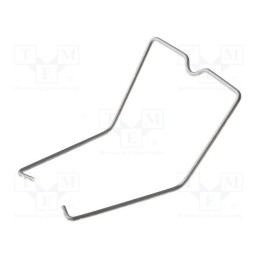 10 pcs : 5-1419111-9 - Fastening clip, Series: PT, metal, 36mm