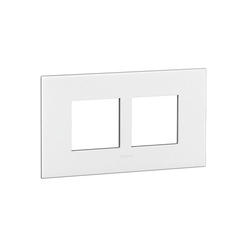 1 pcs - Legrand White 2 Gang Light Switch Cover