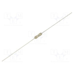 10 pcs : 7010.6310.13 - Fuse: fuse, quick blow, 125mA, 125VAC, 125VDC, ceramic,axial, bag