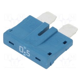 10 pcs : APR58-UL-500MA - Fuse: fuse, 500mA, 58VDC, automotive, 19mm, UNIVAL