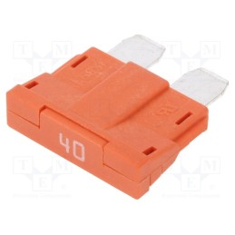 10 pcs : APR58-UL-40A - Fuse: fuse, 40A, 58VDC, automotive, 19mm, UNIVAL