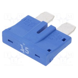 10 pcs : APR58-UL-15A - Fuse: fuse, 15A, 58VDC, automotive, 19mm, UNIVAL