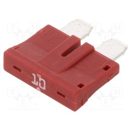 10 pcs : APR58-UL-10A - Fuse: fuse, 10A, 58VDC, automotive, 19mm, UNIVAL