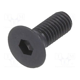 500 pcs : 1021176 - Screw, M3x8, 0.5, Head: countersunk, hex key, HEX 2mm, steel