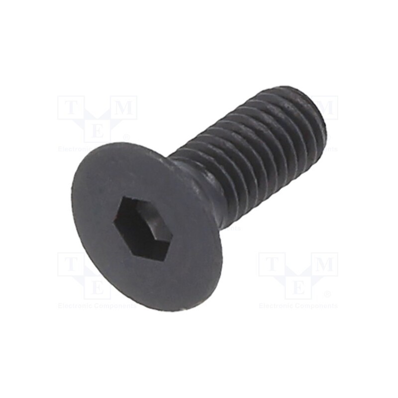 500 pcs : 1021176 - Screw, M3x8, 0.5, Head: countersunk, hex key, HEX 2mm, steel