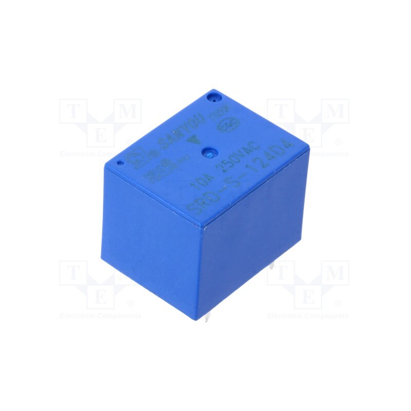 10 pcs : SRD-S-124D4 - Relay: electromagnetic, SPDT, Ucoil: 24VDC, Icontacts max: 10A