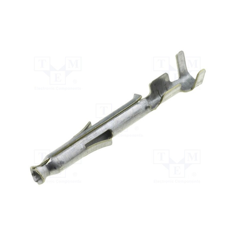 50 pcs : 770986-1 - Contact, female, brass, tinned, 0.12÷0.3mm2, 26AWG÷22AWG, bulk