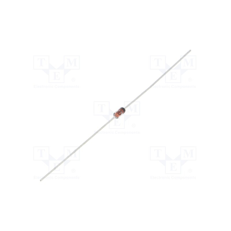 10 pcs : 1N4148TR - Diode: switching, THT, 100V, 0.2A, , Ifsm: 1A, DO35, 500mW