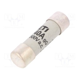 10 pcs : 2630017 - Fuse: fuse, gG, 40A, 500VAC, cylindrical,industrial, 14x51mm