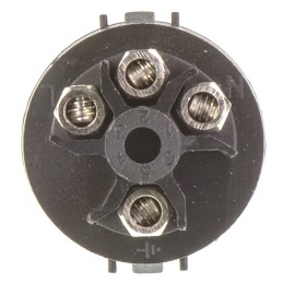 1 pcs - Male Connector Insert 4 Way for use with Mini Buccaneer Connector