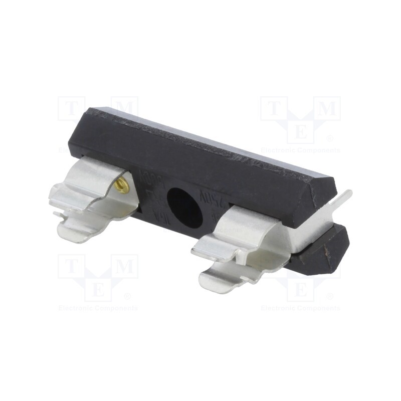 10 pcs : 31.8002 - Fuse holder, cylindrical fuses, THT, 6.3x32mm, 6.3A, Pitch: 37.5mm