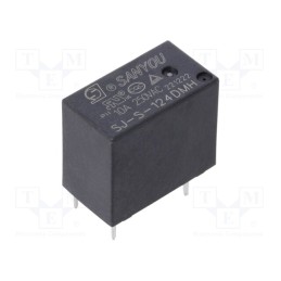 10 pcs : SJ-S-124DMH - Relay: electromagnetic, SPST-NO, Ucoil: 24VDC, Icontacts max: 12A