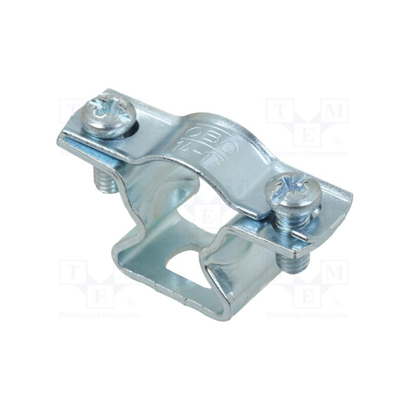 10 pcs : ASL 733 17 G - T-bolt clamp, 14÷17mm, steel, Plating: zinc, industrial