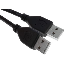 5 pcs - RS PRO USB 2.0 Cable, Male USB A to Male USB A Cable, 1m