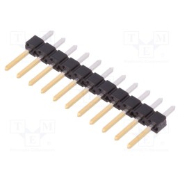 10 pcs : 77311-818-11LF - Pin header, pin strips, BERGSTIK, male, PIN: 11, straight, 2.54mm