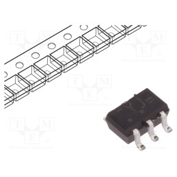 10 pcs : 74LVC1G3157GW,125 - IC: digital, demultiplexer,multiplexer, Ch: 2, CMOS,TTL, SMD, SC88