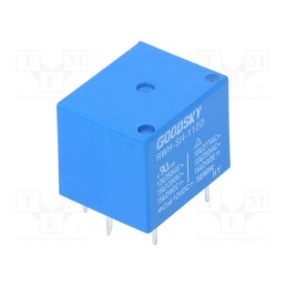 10 pcs : RWH-SH-112D - Relay: electromagnetic, SPDT, Ucoil: 12VDC, 15A, 12A/250VAC, PCB