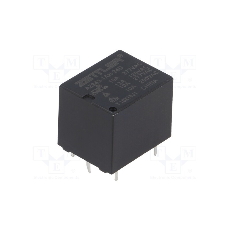 10 pcs : AZ943-1AH-24D - Relay: electromagnetic, SPST-NO, Ucoil: 24VDC, 15A, 10A/277VAC