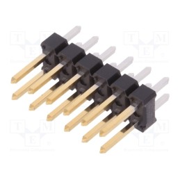 10 pcs : 77313-818-12LF - Pin header, pin strips, BERGSTIK, male, PIN: 12, straight, 2.54mm